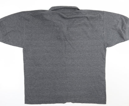 Pierre leon Mens Grey    Polo Size XL