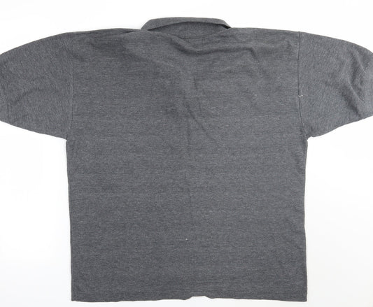 Pierre leon Mens Grey    Polo Size XL