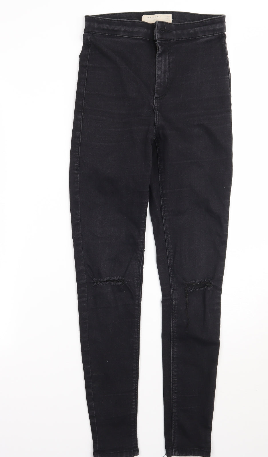Topshop Womens Black   Skinny Jeans Size 6 L27 in