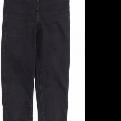 Topshop Womens Black   Skinny Jeans Size 6 L27 in