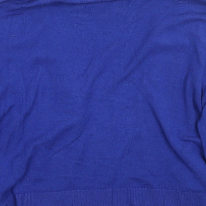 Klass Womens Blue   Cardigan Jumper Size S