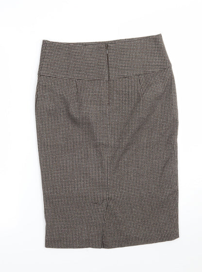Papaya Womens  Check  Straight & Pencil Skirt Size 8