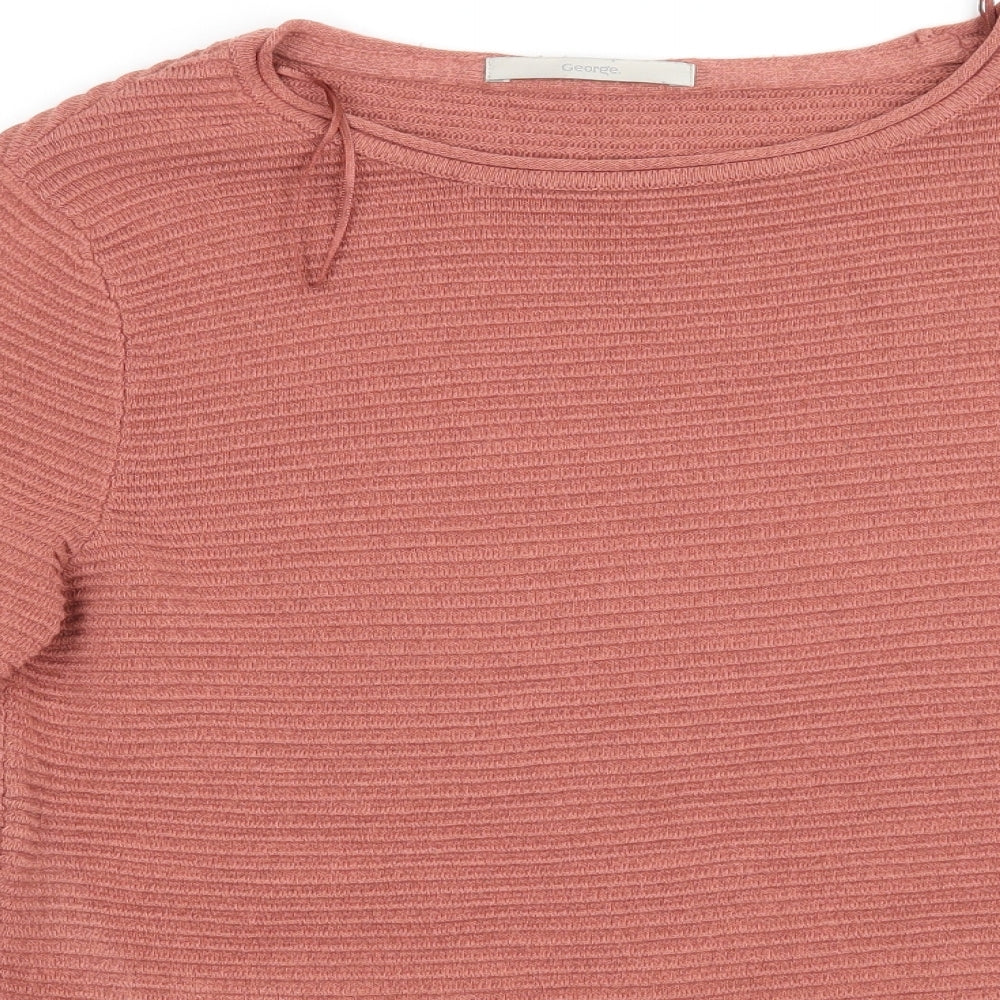 George Womens Pink   Pullover Jumper Size 12