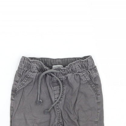 F&F Boys Grey   Capri Jeans Size 9-12 Months