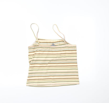 YS Collection Womens Multicoloured Striped  Camisole Tank Size 18