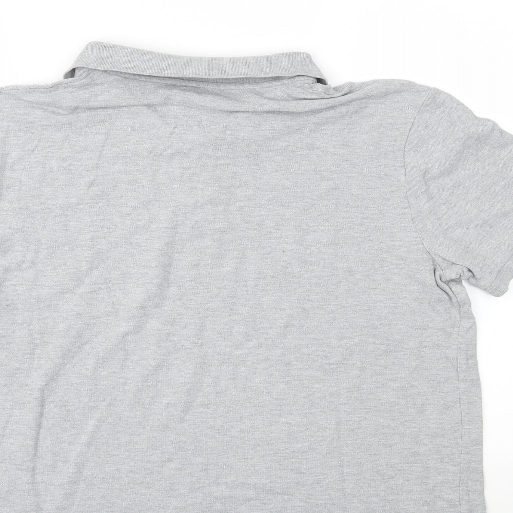 George Mens Grey    Polo Size L