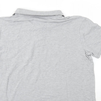 George Mens Grey    Polo Size L