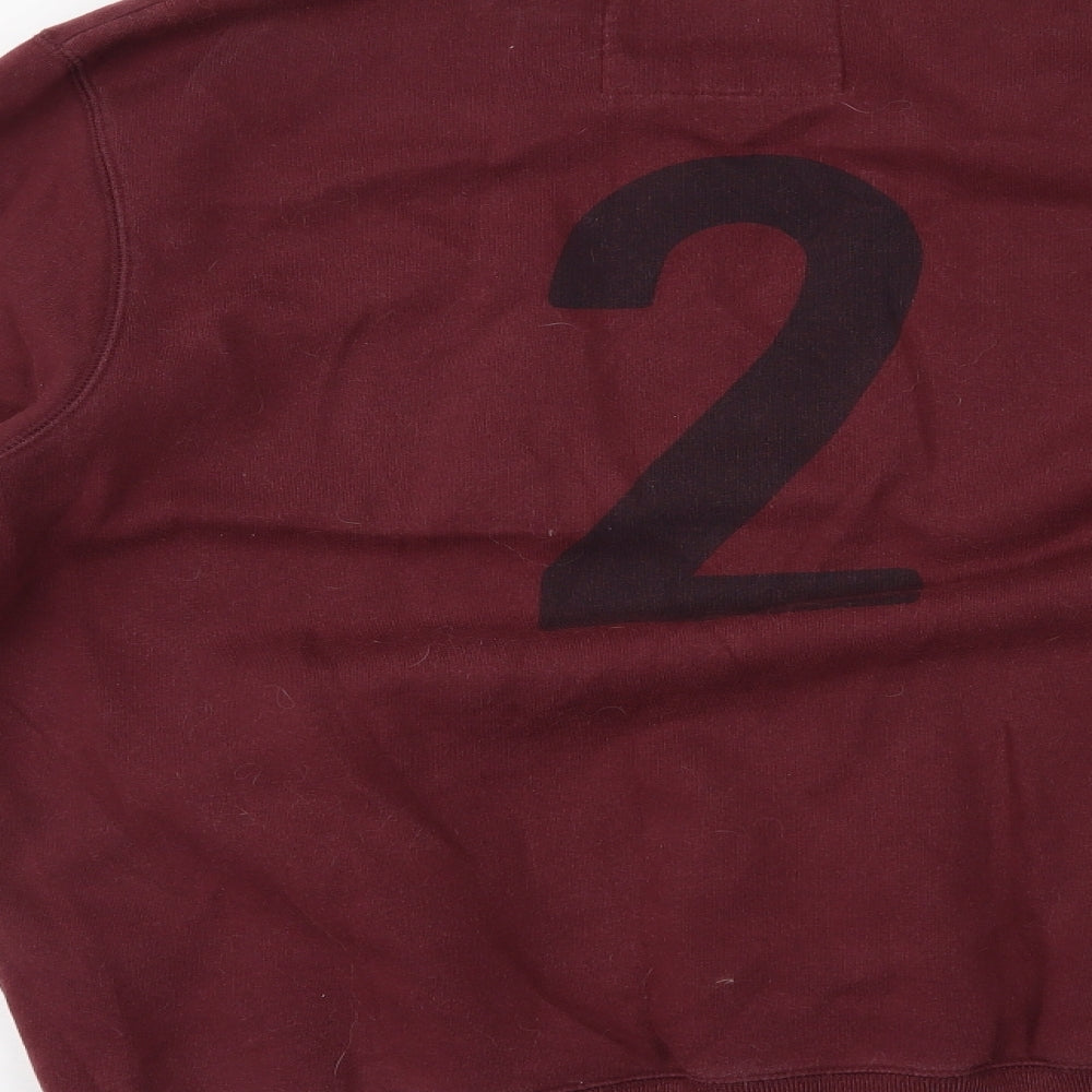 Jack Wills Mens Red   Pullover Jumper Size L