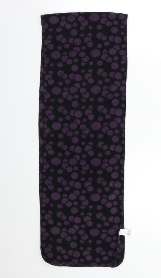 TU Unisex Purple Polka Dot   Scarf