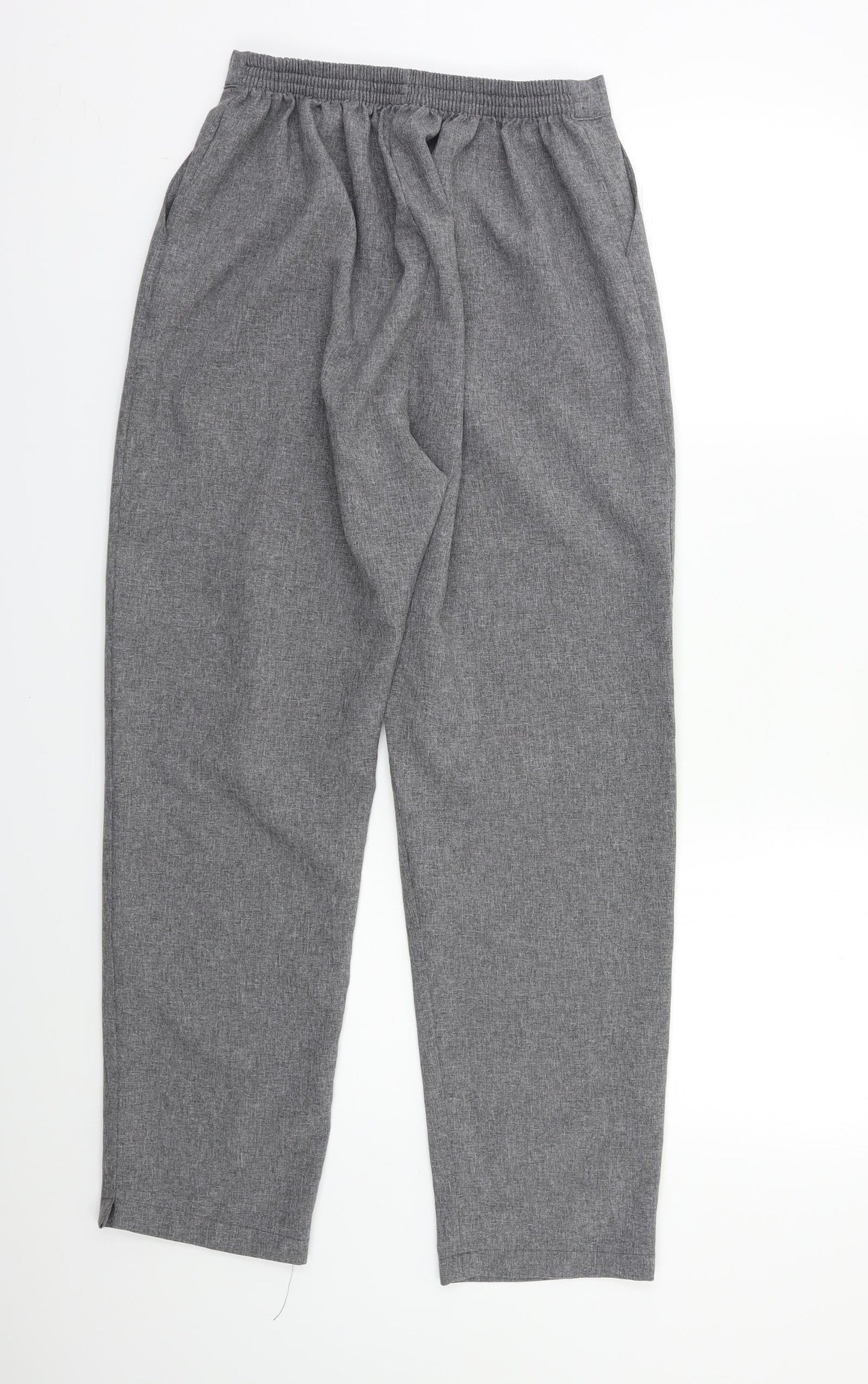 Womens UK Size 12 Preworn Regular Fit  Grey Trousers
