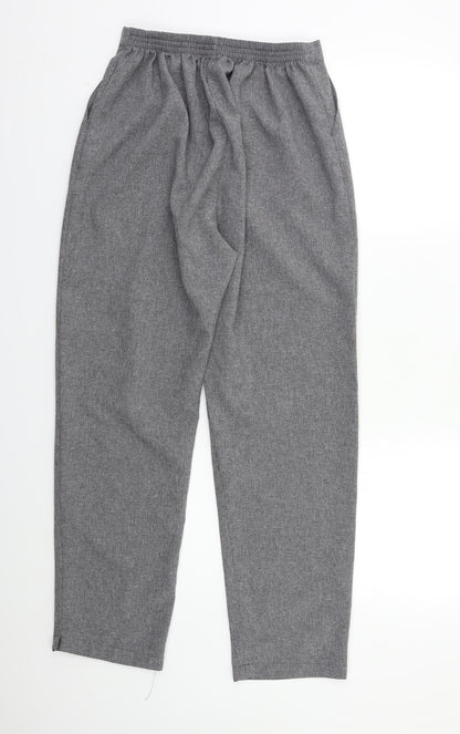 Womens UK Size 12 Preworn Regular Fit  Grey Trousers