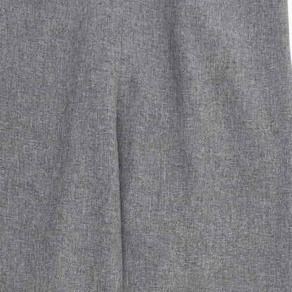 Womens UK Size 12 Preworn Regular Fit  Grey Trousers