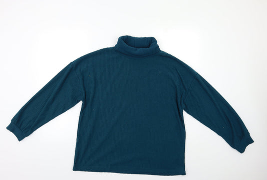 Womens UK Size M Select Green Pullover Jumper