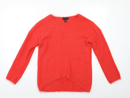 Atmosphere Womens Red   Pullover Jumper Size M