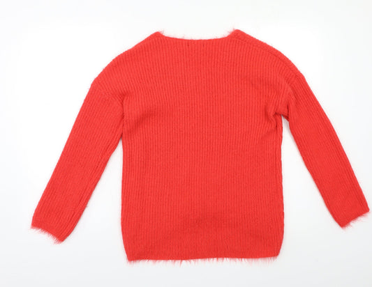 Atmosphere Womens Red   Pullover Jumper Size M