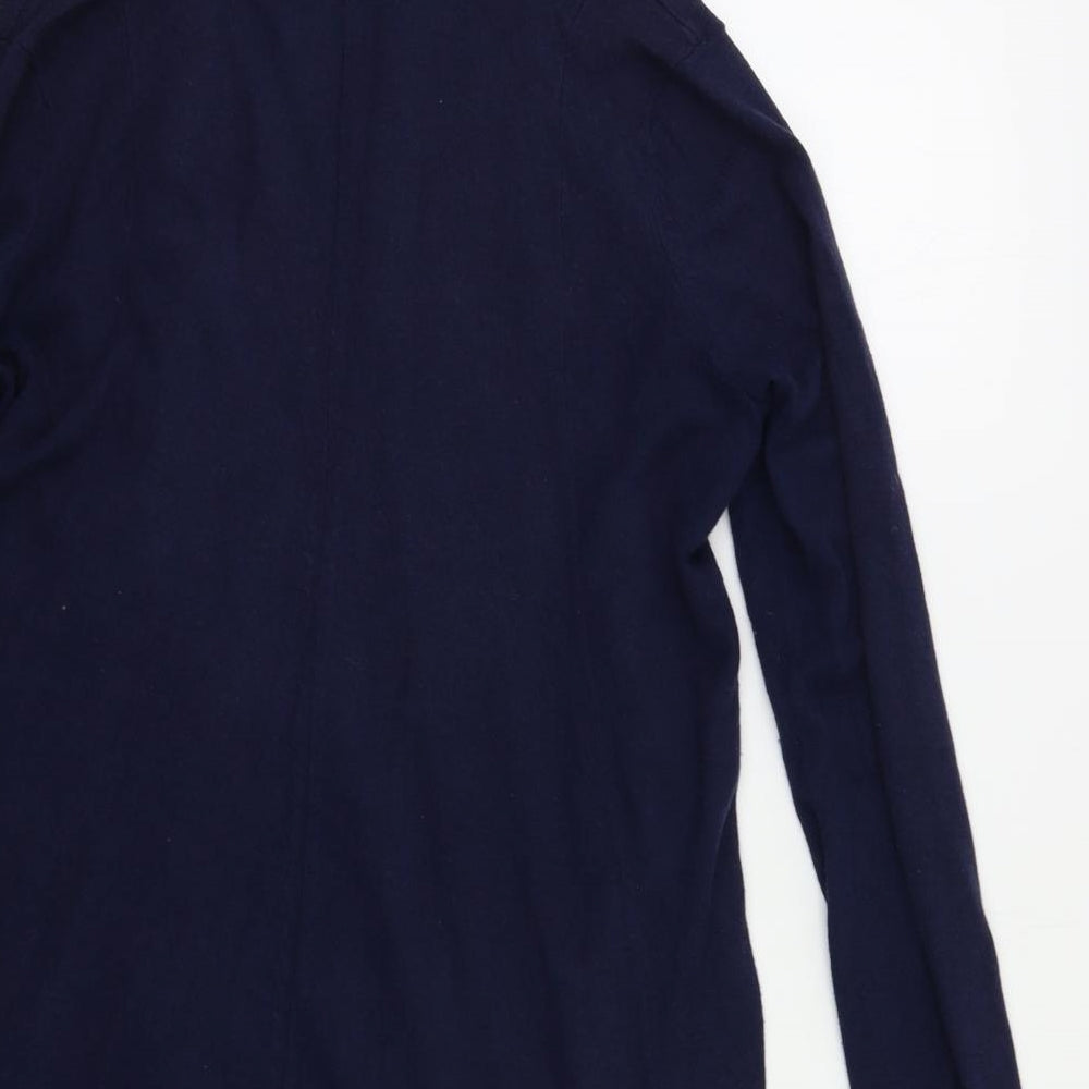 rM&S Womens Blue   Cape Jumper Size 12