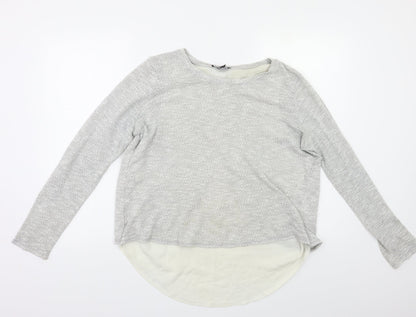 New Look Womens Grey   Pullover Jumper Size 10