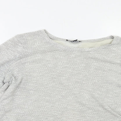 New Look Womens Grey   Pullover Jumper Size 10