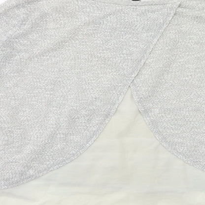 New Look Womens Grey   Pullover Jumper Size 10