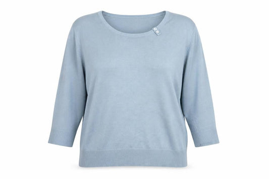 Womens UK Size XL Ann Marie Blue Pullover Jumper