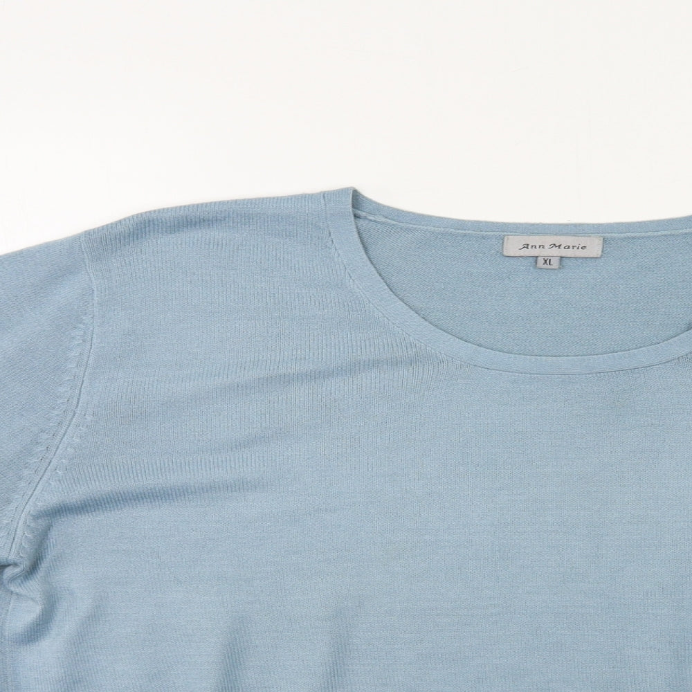 Womens UK Size XL Ann Marie Blue Pullover Jumper