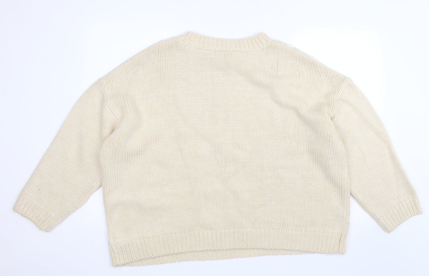 TU Womens Beige   Pullover Jumper Size 20