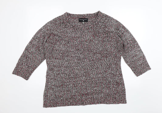 Original Knitwear Womens Grey   Pullover Jumper Size XL
