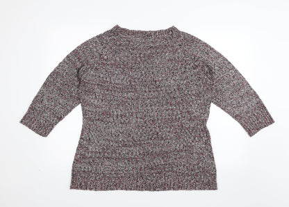 Original Knitwear Womens Grey   Pullover Jumper Size XL
