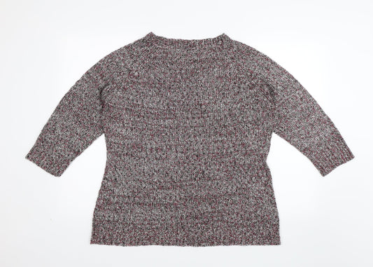 Original Knitwear Womens Grey   Pullover Jumper Size XL