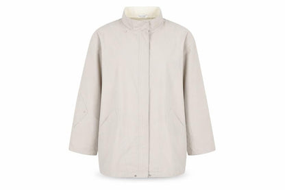 Niccolini Womens Ivory   Overcoat Jacket Size 10