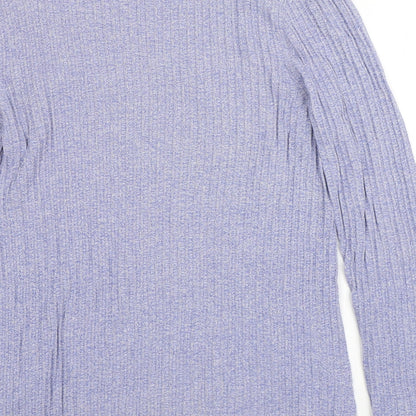 Womens UK Size M River Island Blue Pullover Jumper