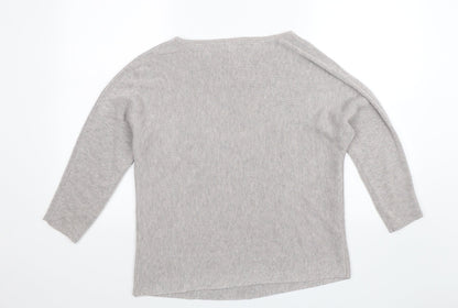 Womens UK Size S H&M Grey Pullover Jumper