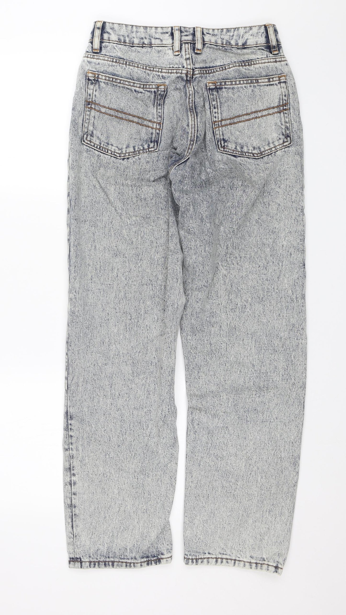 COLLUSION Womens Blue   Straight Jeans Size 28 in L28 in