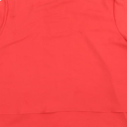 Papaya Womens Red   Basic Blouse Size 16