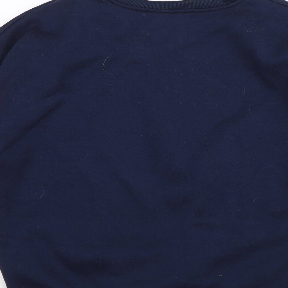 Womens UK Size 2XL Preworn Blue Pullover Jumper