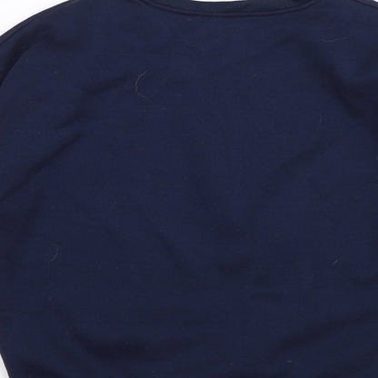 Womens UK Size 2XL Preworn Blue Pullover Jumper