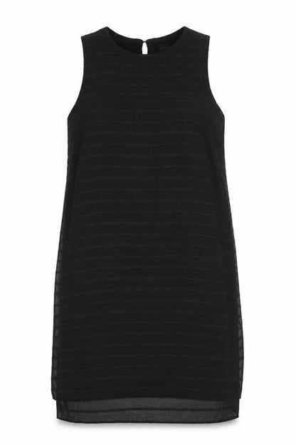 Womens UK Size 14 Papaya Black Basic Blouse