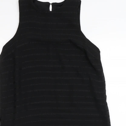 Papaya Womens Black   Basic Blouse Size 14