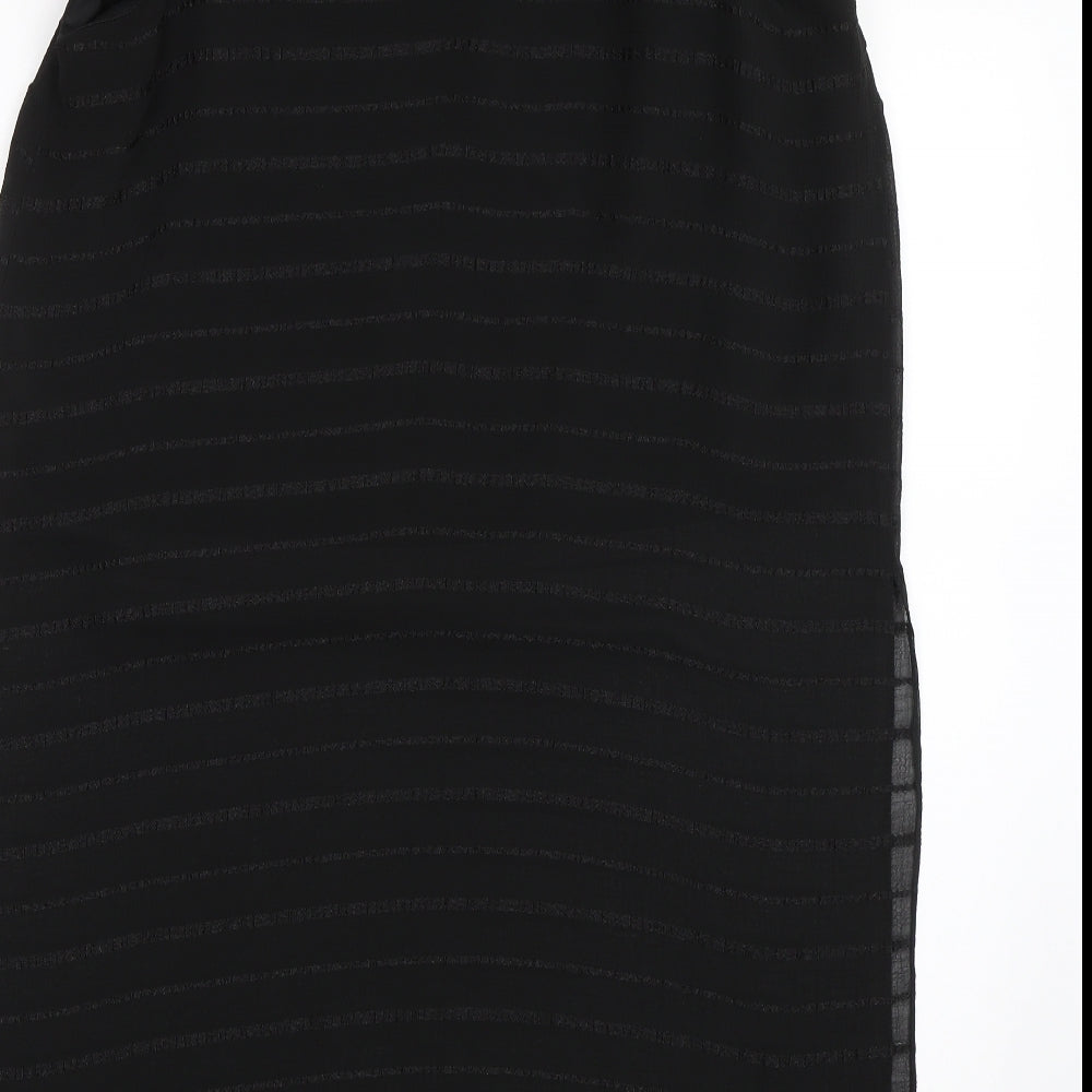 Papaya Womens Black   Basic Blouse Size 14