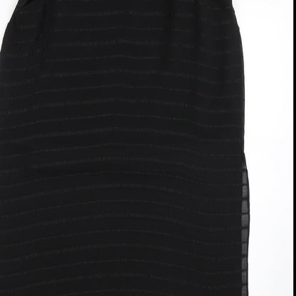 Papaya Womens Black   Basic Blouse Size 14