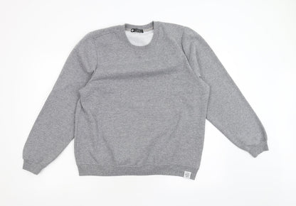 Avenue Mens Grey   Pullover Sweatshirt