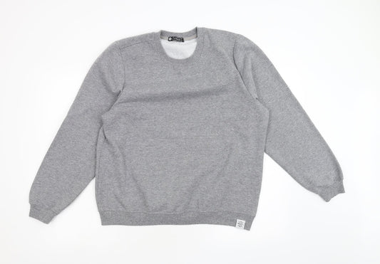 Avenue Mens Grey   Pullover Sweatshirt