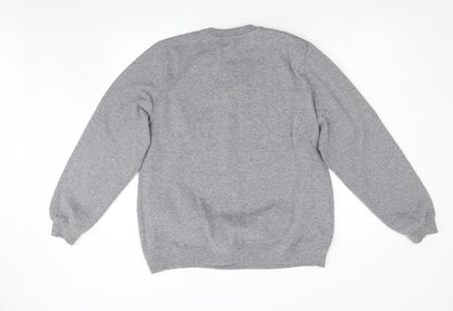 Avenue Mens Grey   Pullover Sweatshirt