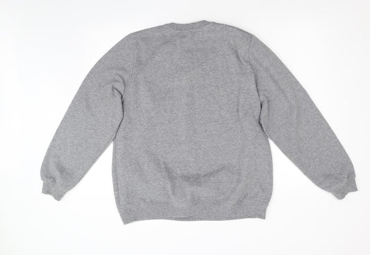 Avenue Mens Grey   Pullover Sweatshirt