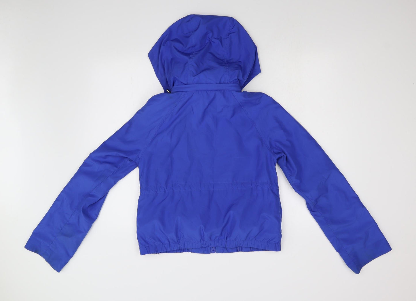 Womens UK Size 12 New Look Blue Anorak Coat