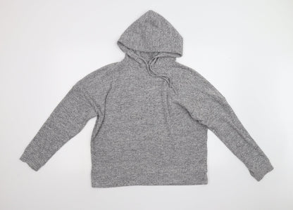 Pep&Co Womens Grey   Pullover Hoodie Size 12