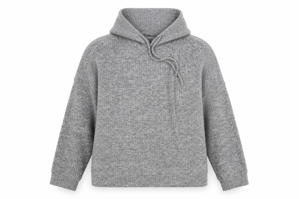 Pep&Co Womens Grey   Pullover Hoodie Size 12