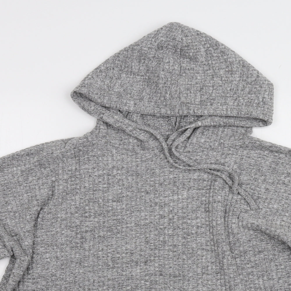 Pep&Co Womens Grey   Pullover Hoodie Size 12