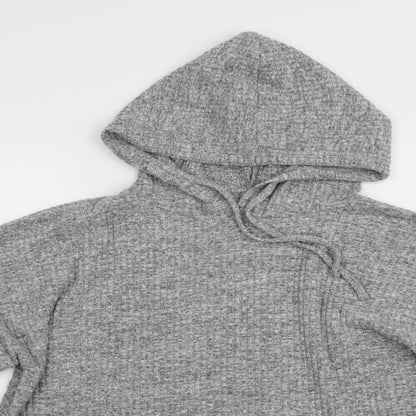 Pep&Co Womens Grey   Pullover Hoodie Size 12