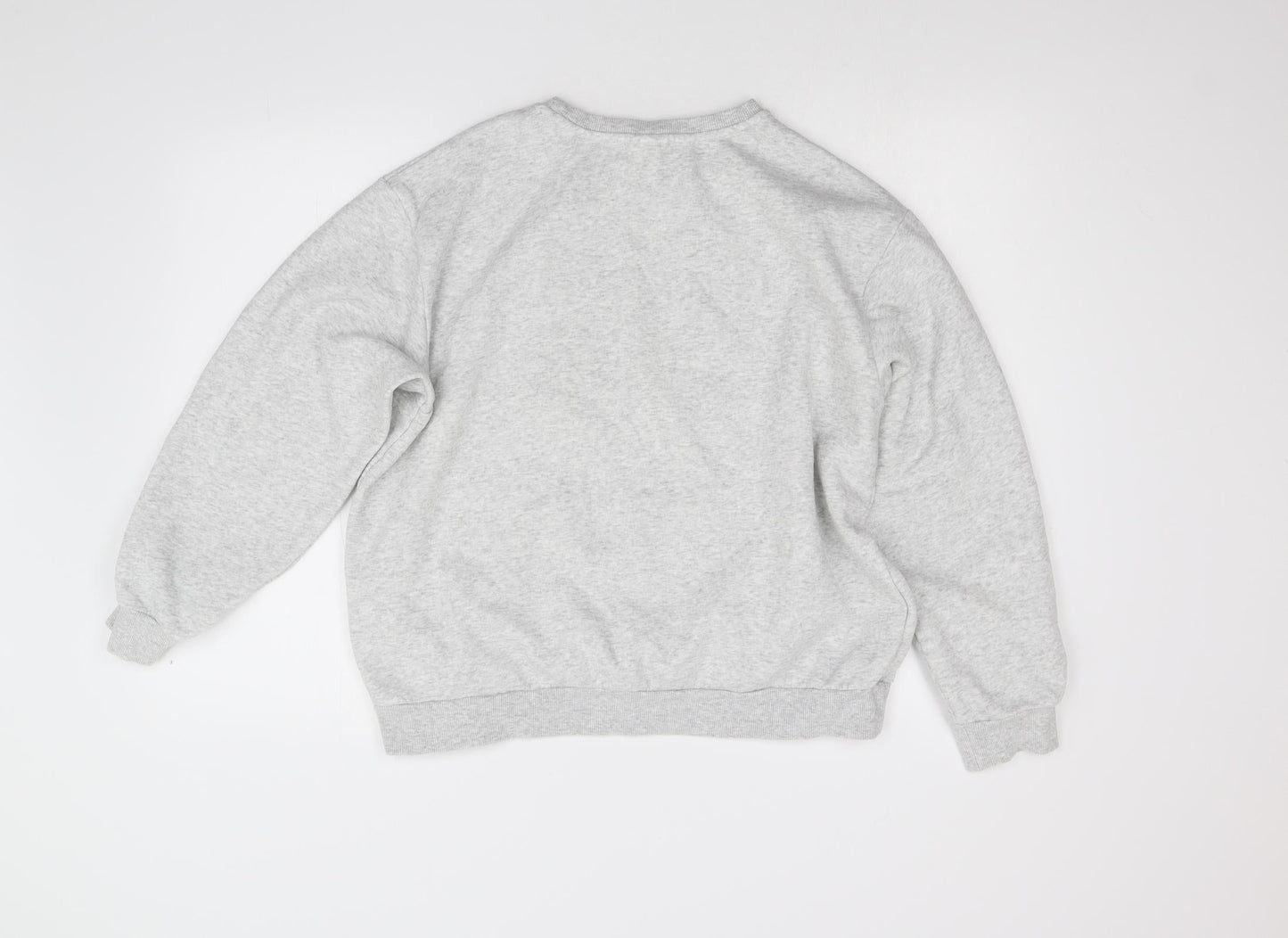 H&M Womens Grey   Pullover Sweatshirt Size M